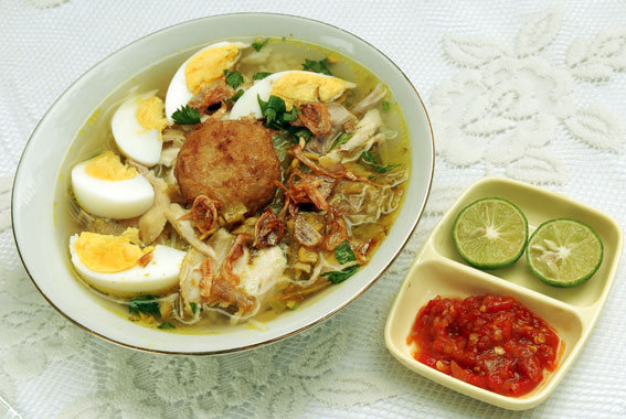 Soto Banjar Is a Traditional Spicy Soup of South Borneo