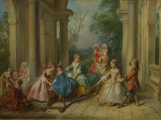 Las cuatro edades del hombre. Infancia de Nicolas Lancret