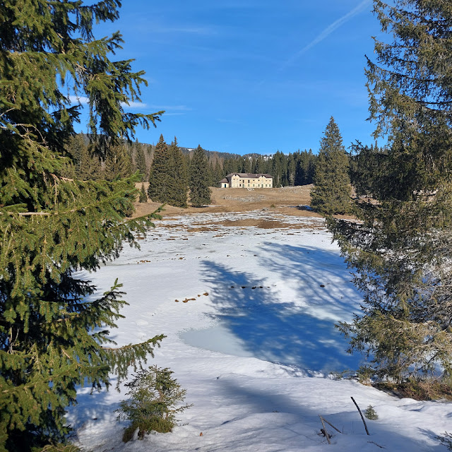 forte campolongo inverno ciaspole