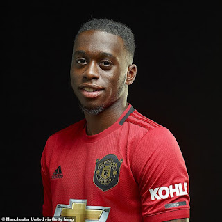 Manchester United complete £50m signing of Aaron Wan-Bissaka from Crystal Palace and he'll earn £80,000 a week (Photos)