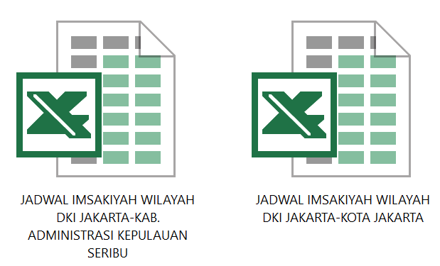 Kumpulan Jadwal Imsakiyah Ramadhan 1443 H/2022 M Kabupaten/Kota Jakarta di Provinsi DKI Jakarta