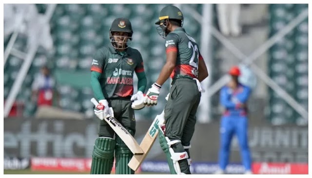 Asia cup : Bangladesh set a target of 335 runs to win against Afghanistan