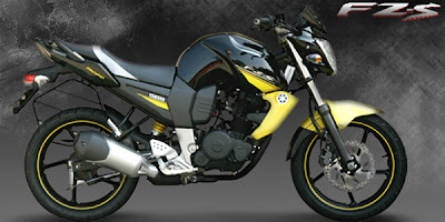 Yamaha FZ-S Yellow-Black 150 cc