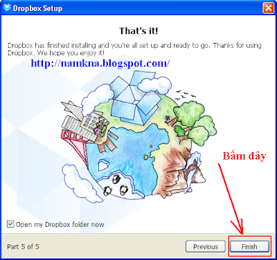 Hướng dẫn sử dụng Dropbox để lưu trữ File Javarscrip cho Web blog - http://namkna.blogspot.com/
