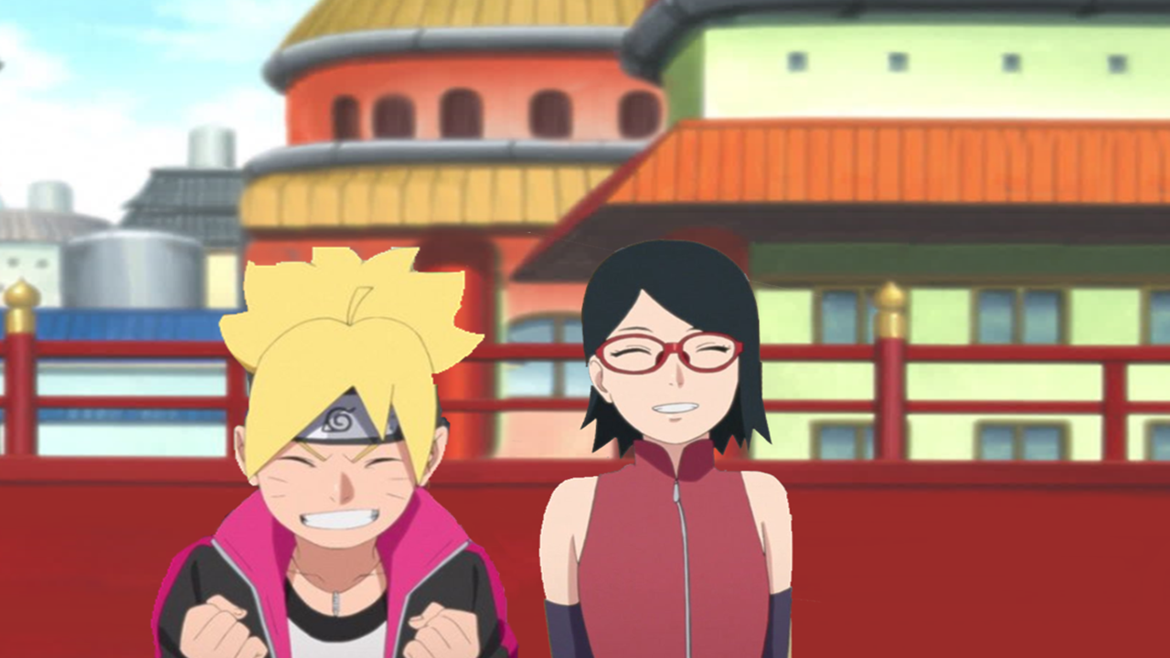 Naruto Pasa El Día Junto A Boruto Y Promete Protegerlo, Sarada Y Boruto  Juntan Sus Rostros [60FPS] 