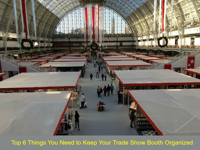 Top 6 Things You Need to Keep Your Trade Show Booth Organized