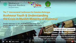 The 1st International Conference on Stateless Rohingya