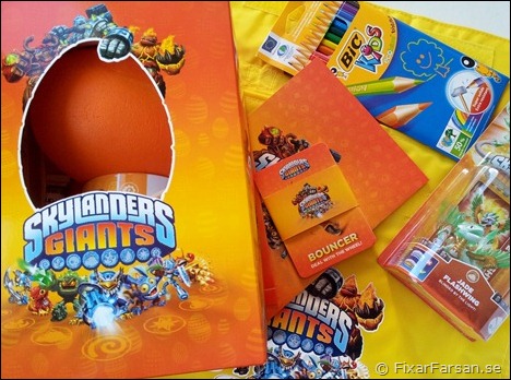 Skylanders-Påskpyssel