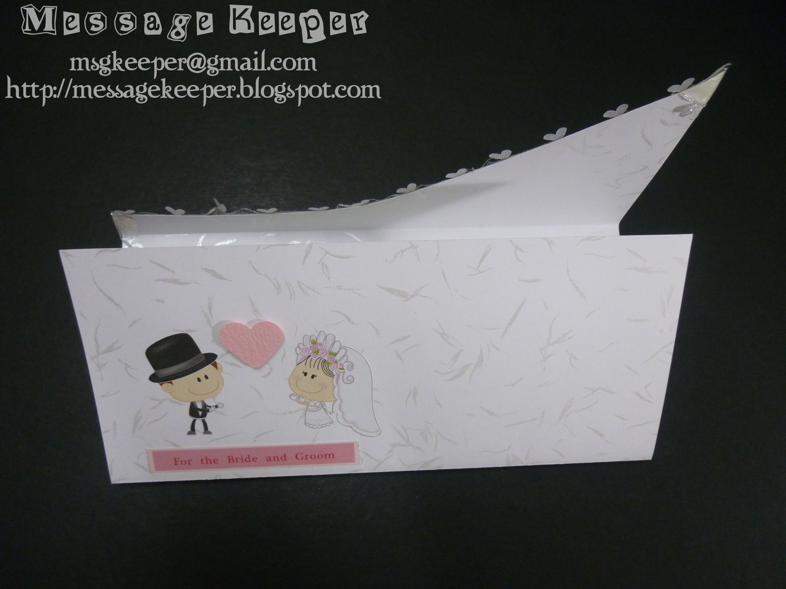 Message Keeper: Wedding Wishes Card 5 Sample