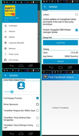 Mod BBM+BBM2+BB3+BBM4 Version 2.9.0.49 Apk No Rooting 