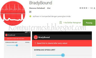 Cara Membatasi Kecepatan Download di Android