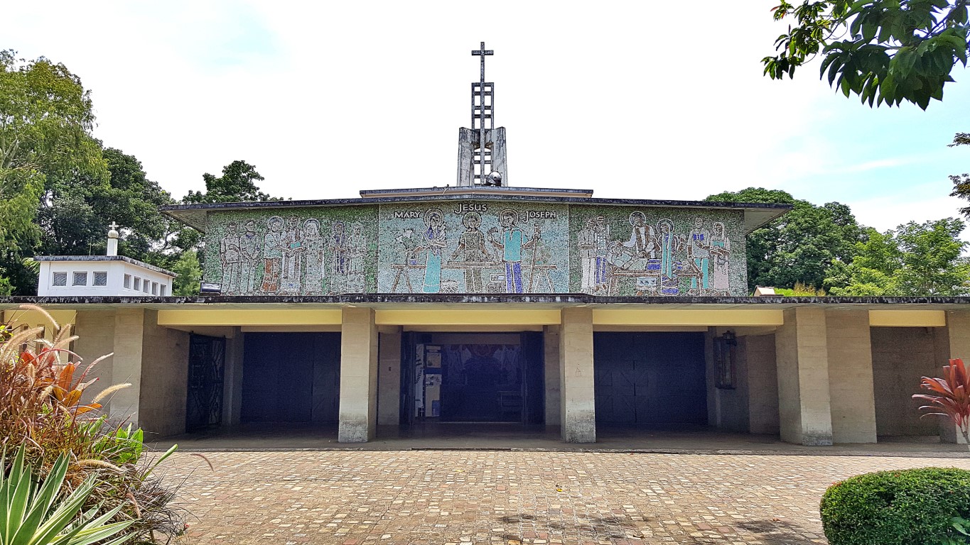 Façade of The Angry Christ Chapel, St. Joseph the Worker Parish, Victorias Milling Company (VMC), Vicmico, Victorias City