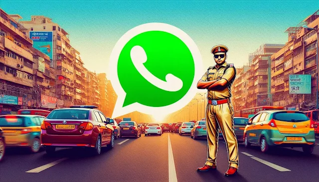 WhatsApp पर ट्रैफिक चालान
