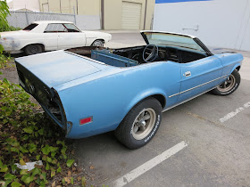 1973 Ford Mustang as it arrived at our shop.