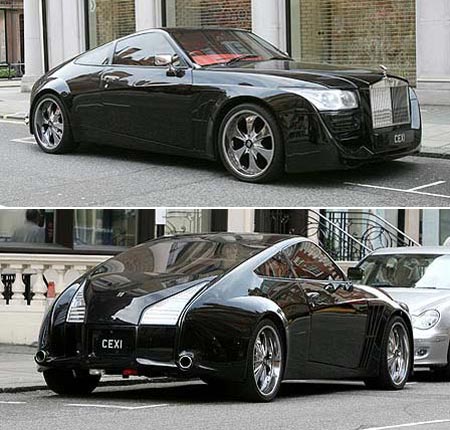 How about this cool 1m modified car It's a 1995 RollsRoyce Silver Spirit