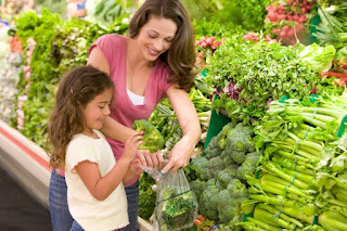Healthy eating out,and making healthy choices when you shop.