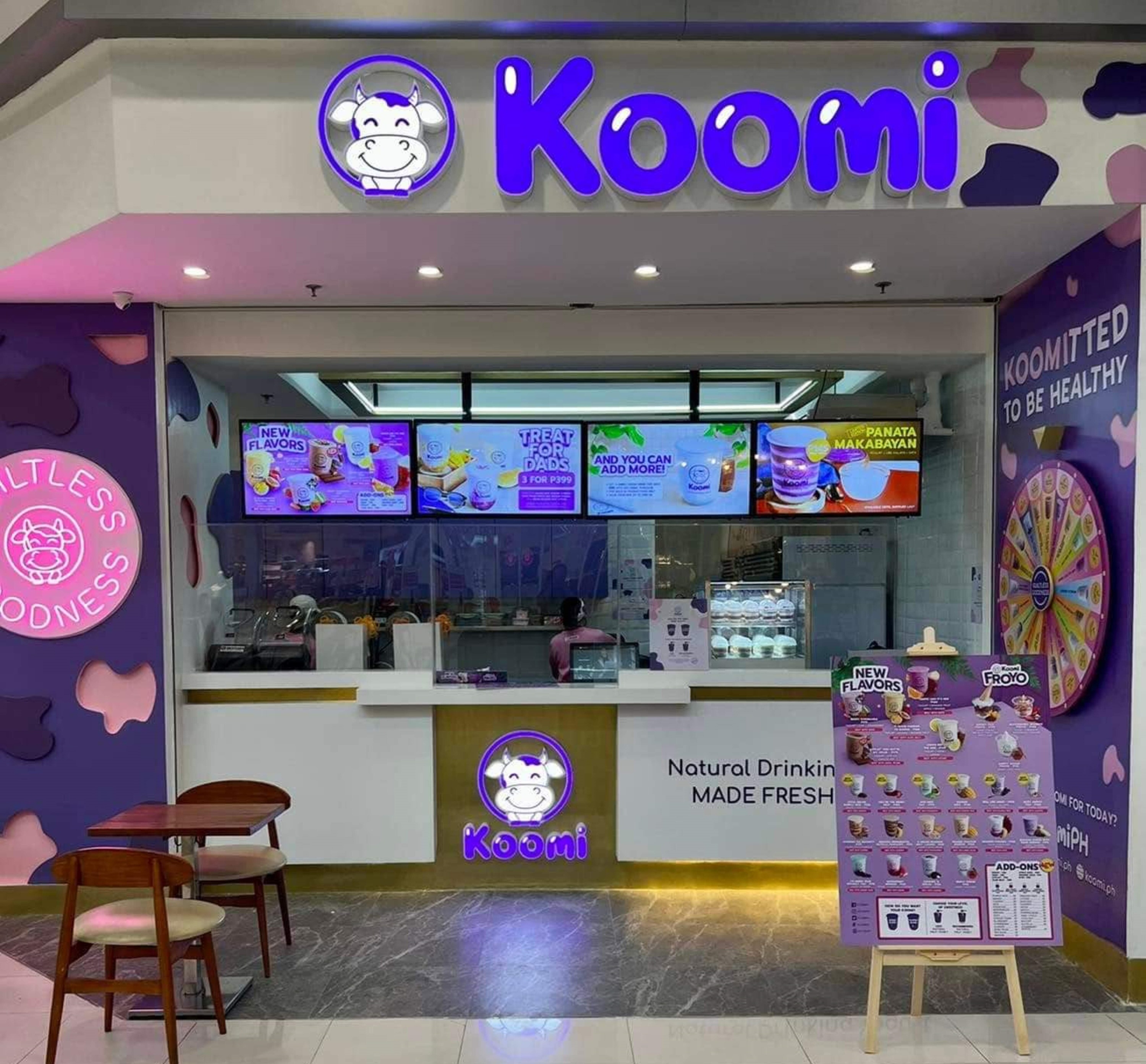 KOOMI Now Serving Guiltless Goodness at SM Center Pulilan