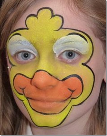 maquillaje de pato