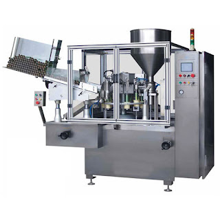 aluminium tube filling and sealing machine