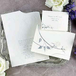 Wedding Cards and Invitations with Roses