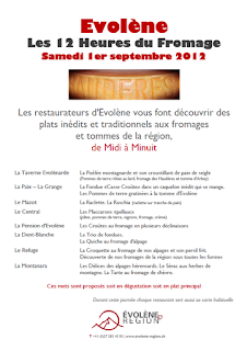 Les 12 Heures du fromage, Evolène - 1er septembre 2012