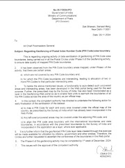 Regarding Geofencing of Postal Index Number code ( Pin code) area boundary. 