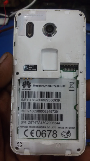 HUAWEI Y320-U30 FLASH FILE FIRMWARE DEAD RECOVERY 100% DONE