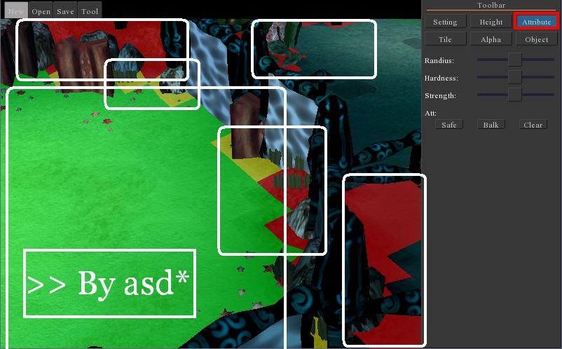 Modificando aspectos del suelo del mapa