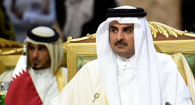 الشيخ تميم بن حمد آل ثاني أمير قطر.