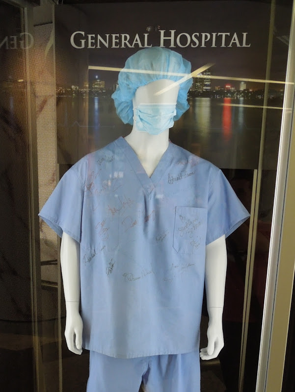 General Hospital autographed scrubs