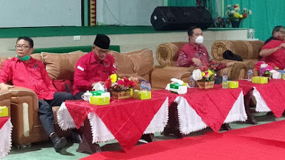 Elyunus Waruwu  Hadiri Musyawarah Anak Cabang ( MUSANCAB) PDI-Perjuangan Kabupaten Nias Barat.