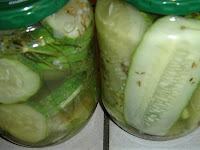 Freshly Pickled Cucumbers