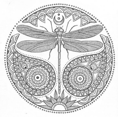 Mandala-dragonfly-tattoo-design