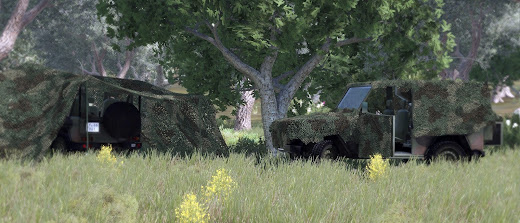 Arma3用MODのLKW leicht gl Wolf