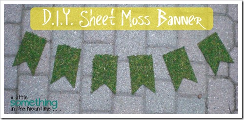 Sheet Moss Banner WM