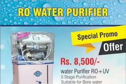 RO WATER PURIFIER ONLY 8500/-