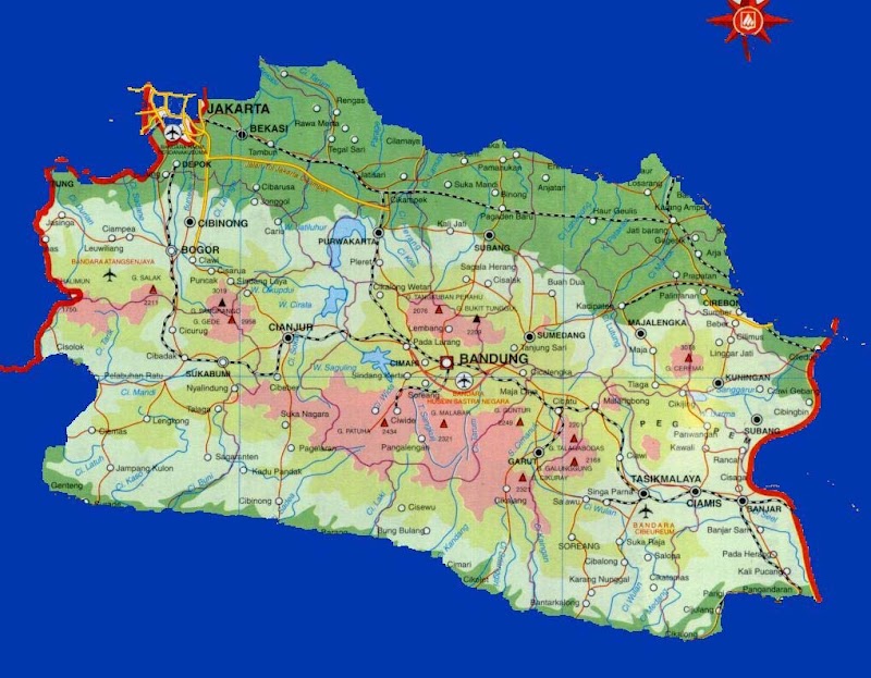 22+ Inset Peta Jawa Barat
