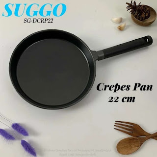 Suggo Crepes Maker 22 CM Wajan Kwalik Crepe Teflon