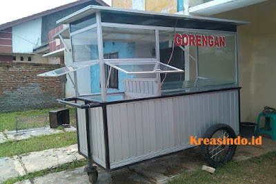 10+ Model Gerobak Aluminium Terlengkap Untuk Semua Kebutuhan Jualan