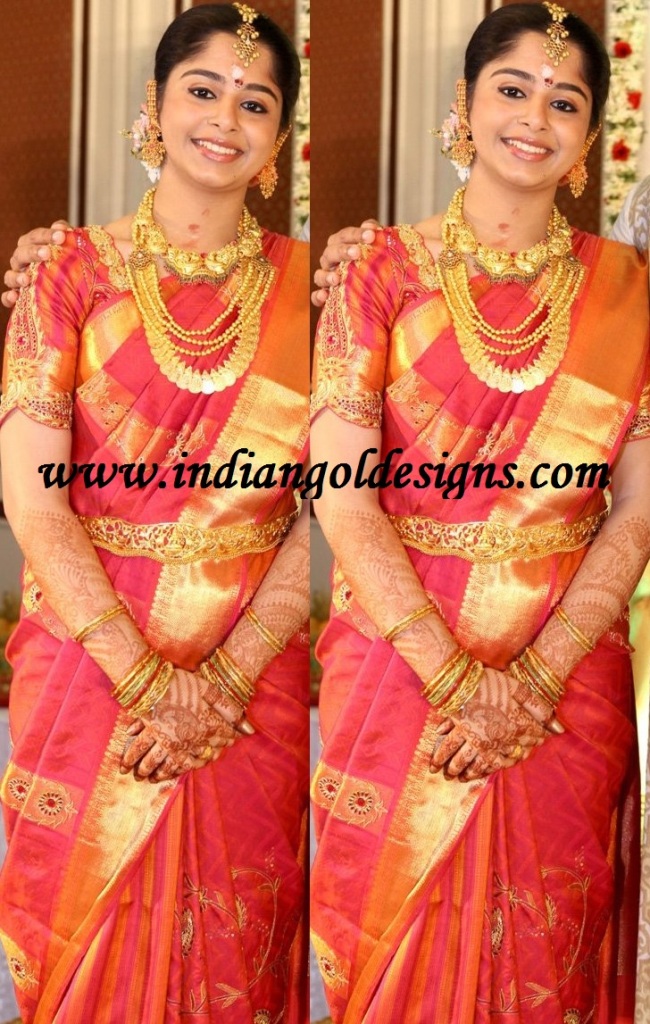 checkout beautiful south indian bridal jewellery gold necklaces 