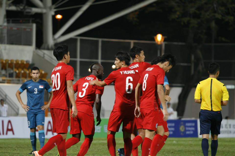 Hong Kong Versus Singapore - International Friendly 2014.