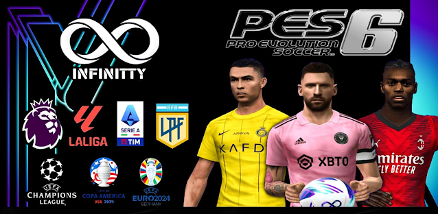 PES 24 MOD PES 6 PPSSPP PS4 Download Android