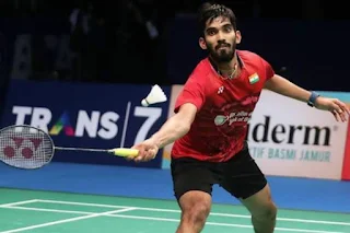 Kidambi Srikanth becomes world No. 1 badminton player