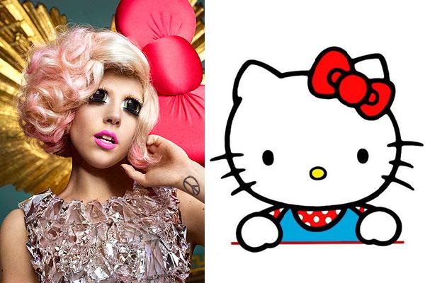 Lady Gaga As Hello Kitty. Posted by Tammy at 11:05 AM .