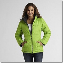 Athletech  Women's Reversible Puffy Jacket