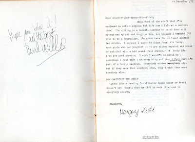 Inside cover of Riot Stories publication Mixed Up Shook Up signed by Paul Weller