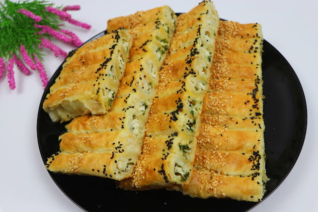 طريقة عمل برك تركية لاحلى واطيب فطور او عشاء بوريك سهل وسريع بالجبن مع رباح محمد ( الحلقة 822 )