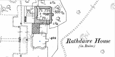 Rathdaire House/Bellgrove in Laois. Ruined 1800's Italinate Mansion