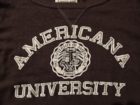 americana reverse weave shirt gauze jersey