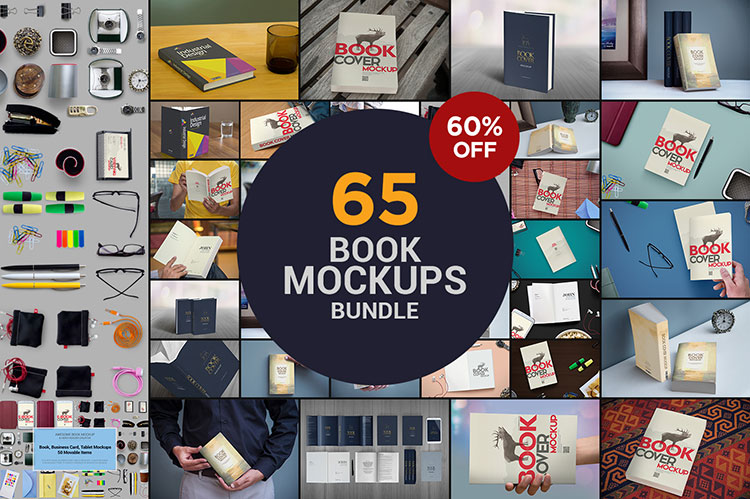 The Book Mockups Bundle